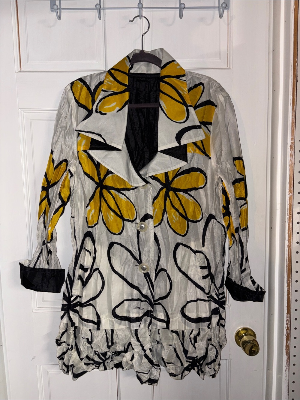 Women’s Lightweight Floral Print Coat - uBU